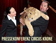 Circus Krone - die 1. Winterspielzeit 2018 beginnt mit einer Premiere am 25.12.2017. „In Memoriam Christel Sembach-Krone“ ist das Motto des ersten Programmes der 99. Wintersaison (©Foto:Martin Schmitz)